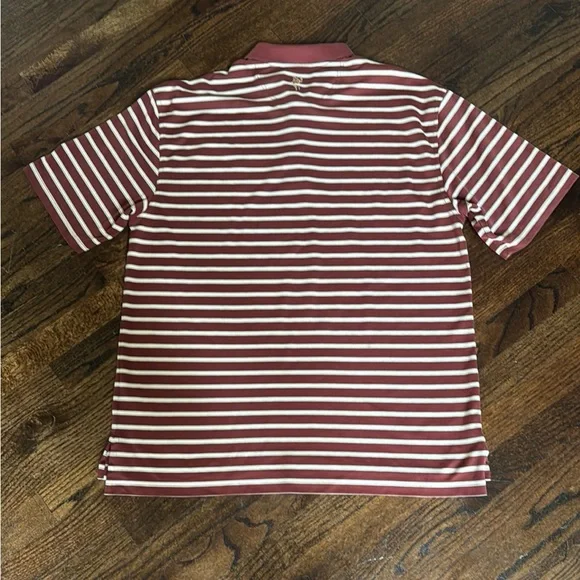 Men’s Ashworth XL EZ-Tech Moisture Wicking cinnamon colored polo shirt. - Picture 7 of 7